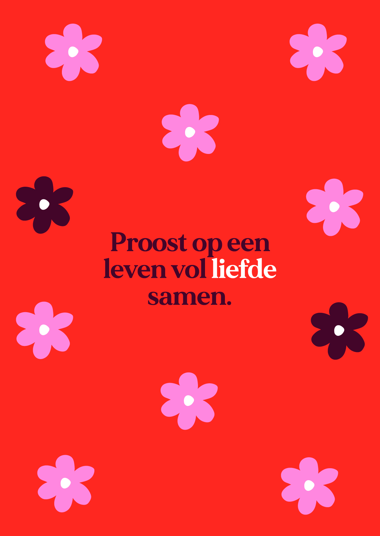 Ansichtkaart liefde